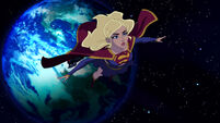 Supergirl in Space
