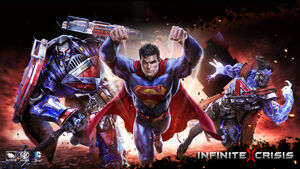 Infinite Crisis video game superman