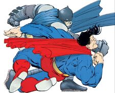 DKSA Superman Fights Batman