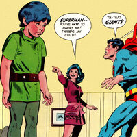 A stepson with Lois Lane in Superman's Girl Friend Lois Lane #131 (June 1973)