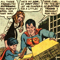 Carl, with Larissa Lenox in Superman #218 (July 1969)