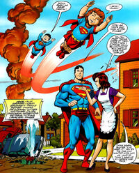 Twins, with Lois Lane in Adventures of Superman #561 (September 1998)