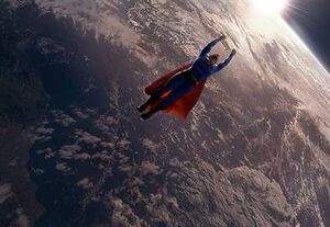 Superman Recharges