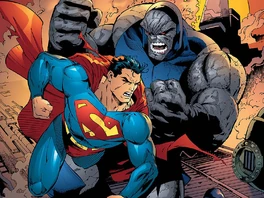 Superman vs Darkseid