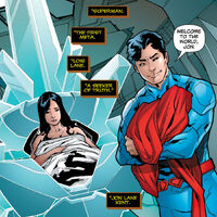 Jon Lane Kent, with Lois Lane in Superboy #19 (June 2013)