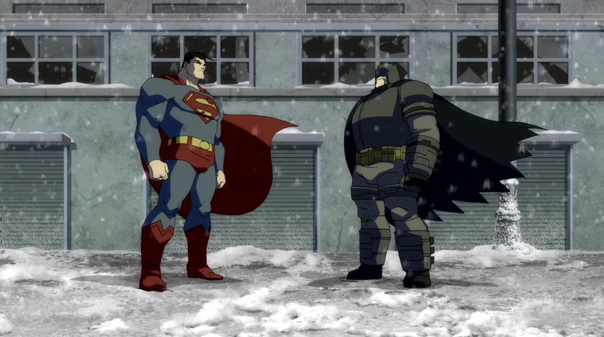 the dark knight returns batman vs superman