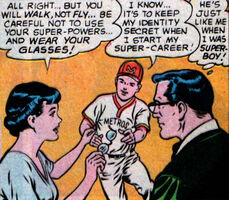 A son with Lois Lane in Superman #194 (February 1967)