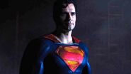 Superman meeting Black Adam for the first time