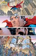 Superman scans the Earth with his hearing, listening to all languages.