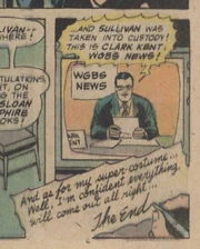 Clark Kent, co-anchoring for WGBS