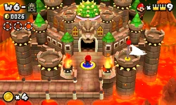 NSMB2 World 6 Bowser Castle
