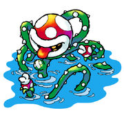 SMW2 NavalPiranha