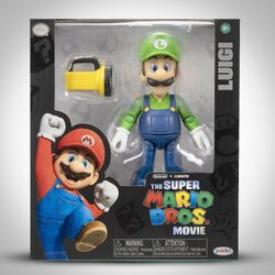 Super Mario Bros. Le Film Peluche Luigi 30cm