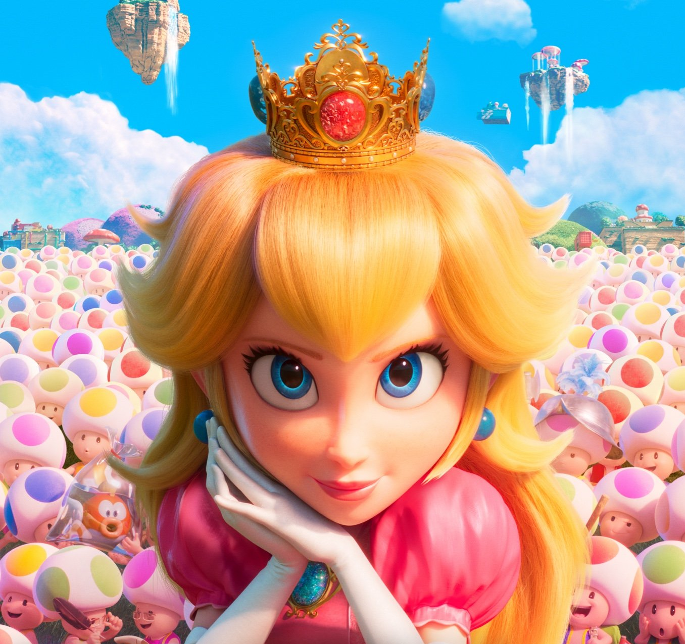 Princess Peach from Super Mario Bros.