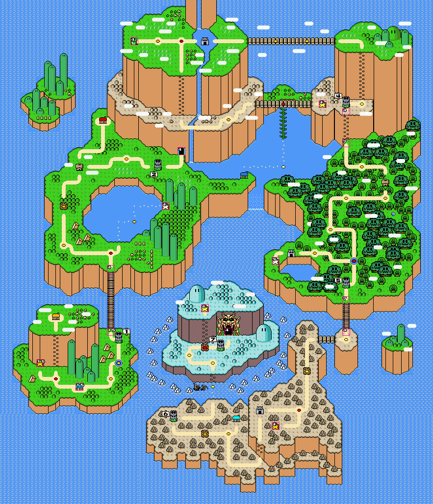 Super Mario World Return To Dinosaur Land Map Return To Dinosaur Land | Super Mario Bros X Wiki | Fandom