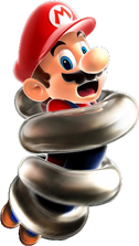 Spring mario boing