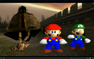 Bob in SM64 Bloopers: Can Ganondorf come out to play?