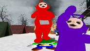 2 Teletubbies...