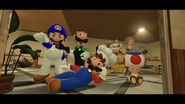 SMG4's Gang in SMG4: The Mario Café