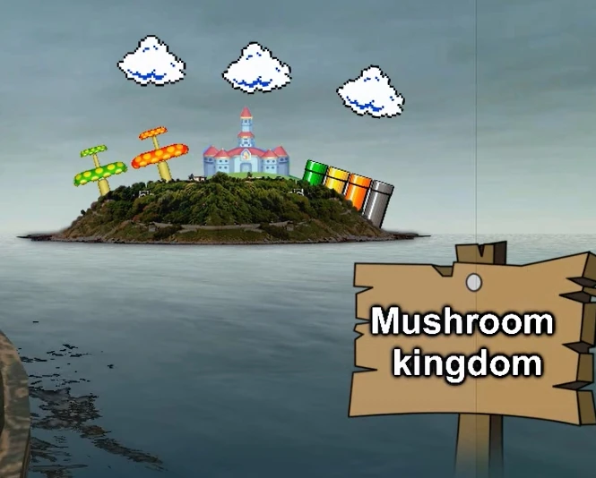 Mushroom Kingdom SuperMarioGlitchy4 Wiki Fandom
