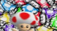 Toad being crazy.