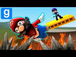 Mario Plays Gmod ft
