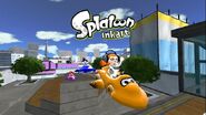 Splatoon Inkart title screen