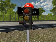 Possessing a traffic light