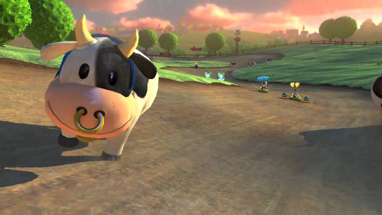 Moo Moo Farm, Mario Kart Racing Wiki