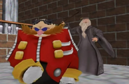 Eggman after slapping Dumbledore's ass.