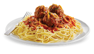 Pasta-spaghettimeatballs