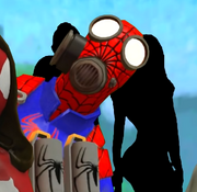 Pyro as Spider-Man