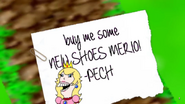 Peach's letter.