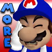 TheAwesomeMario's Youtube account icon after the channel was briefly renamed to MORE SMG4.