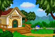 The house in Paper Mario.