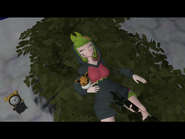 Melony holding an Eevee dollIn SMG4: If Mario Was In Friday Night Funkin 2