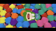 The Ultimate Meme is destroyed by the ball pit.