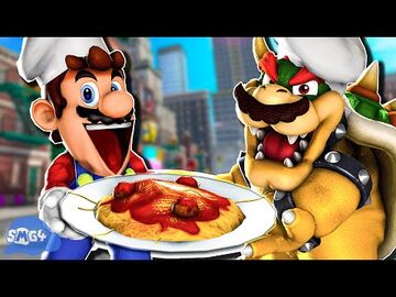 Smg4 Cooking With Mario Bowser World Tour Supermarioglitchy4 Wiki Fandom