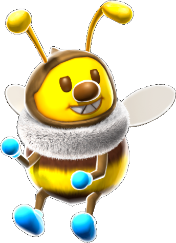 In SMG4, they appear as the Honey Queen's people in the Honeyhive gala...