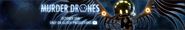 Murder Drones promotional banner