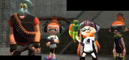 SMG4 - If Mario Was In... Splatoon - Team Splat Squad debut