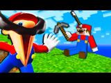 Mario Plays MINECRAFT