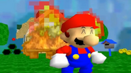 OH MY GOD MARIO WHY DID YOU BURN DOWN THE HOUSE?!