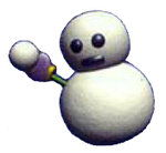 Mr. Blizzard in Super Mario 64.