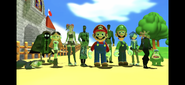 SMG4's Gang at the end of SMG4: The Intruder...