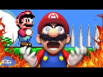 Mario Plays- Unfair Mario