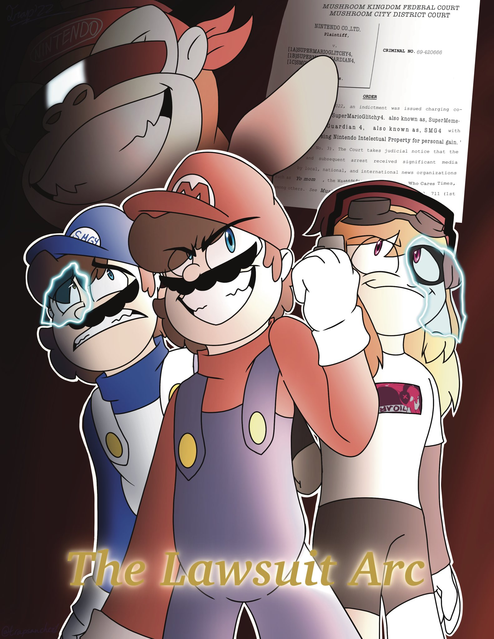 The Lawsuit Arc | SuperMarioGlitchy4 Wiki | Fandom