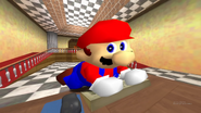 Mario is doing something very illegal