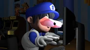 SMG4 hardly working on his new video.