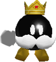 King Bob-omb just chillin like the old man he is.